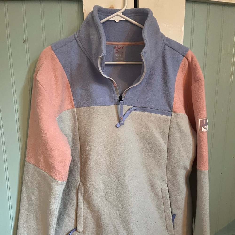 Roxy Chloe Kim Layer Sweatshirt